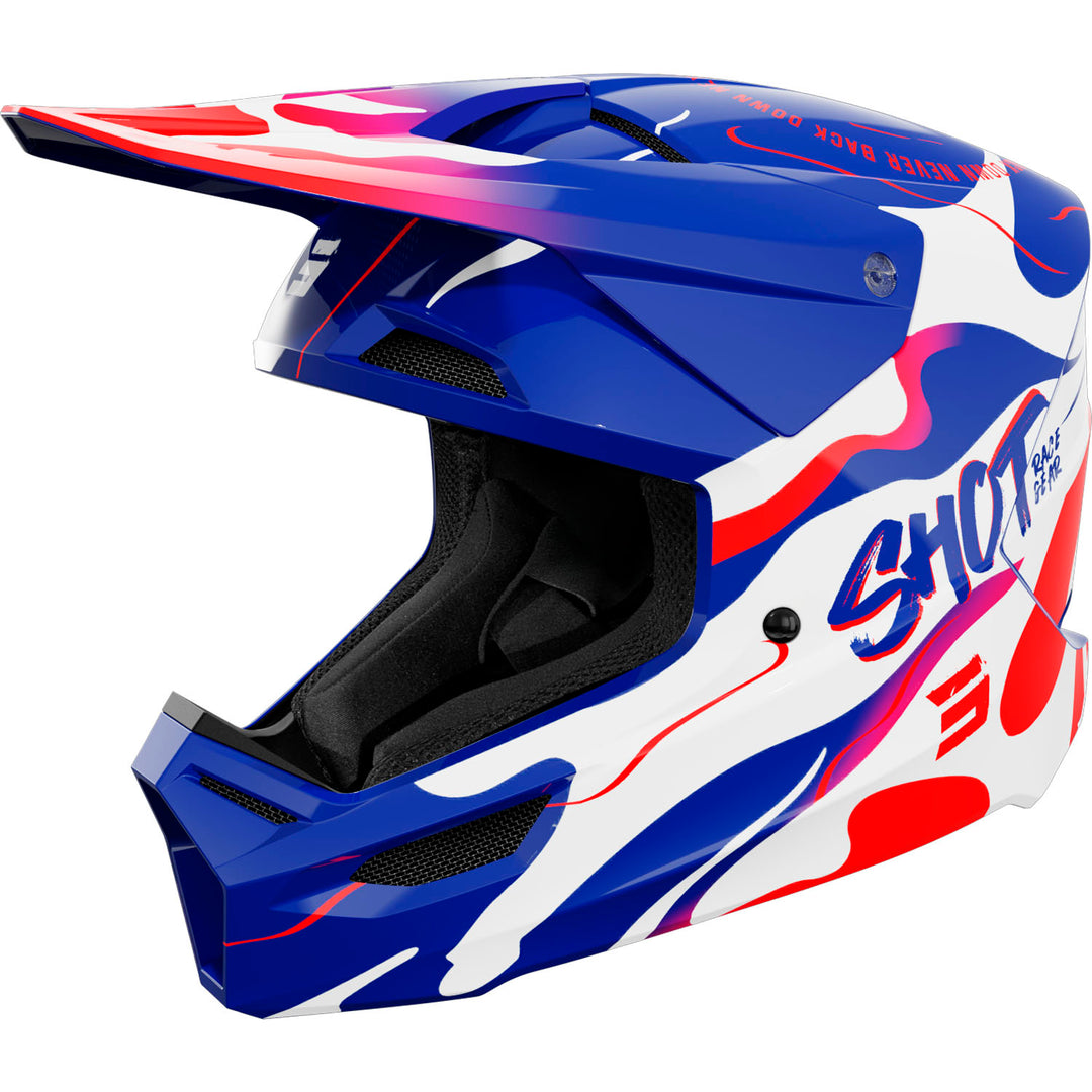 capacete-crianca-shot-furious-kid-beast-blue-red-glossy-left