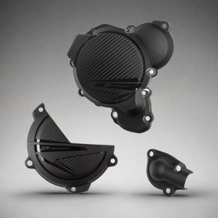 POLISPORT ENGINE COVERS PROTECTION KIT KTM EXC 250/300 2024-2025