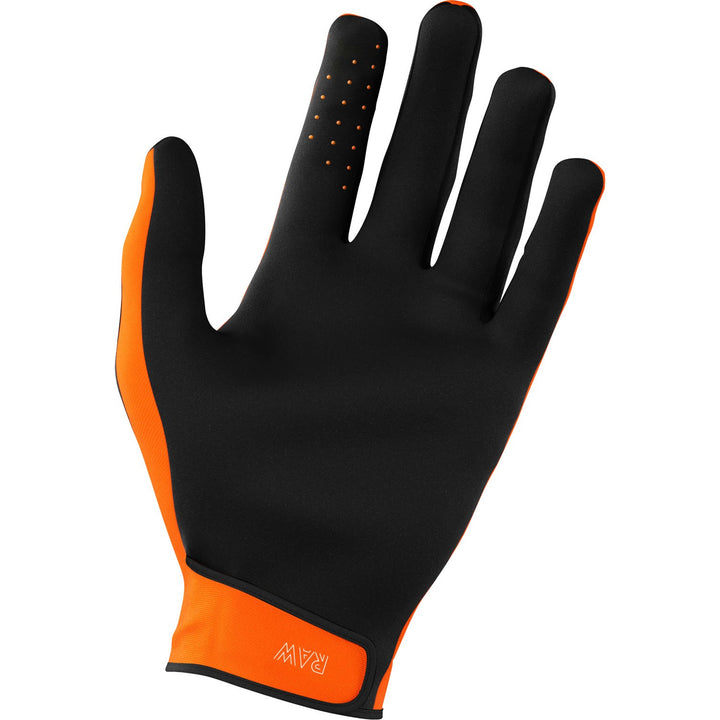 luvas-crianca-shot-draw-laranja-palma