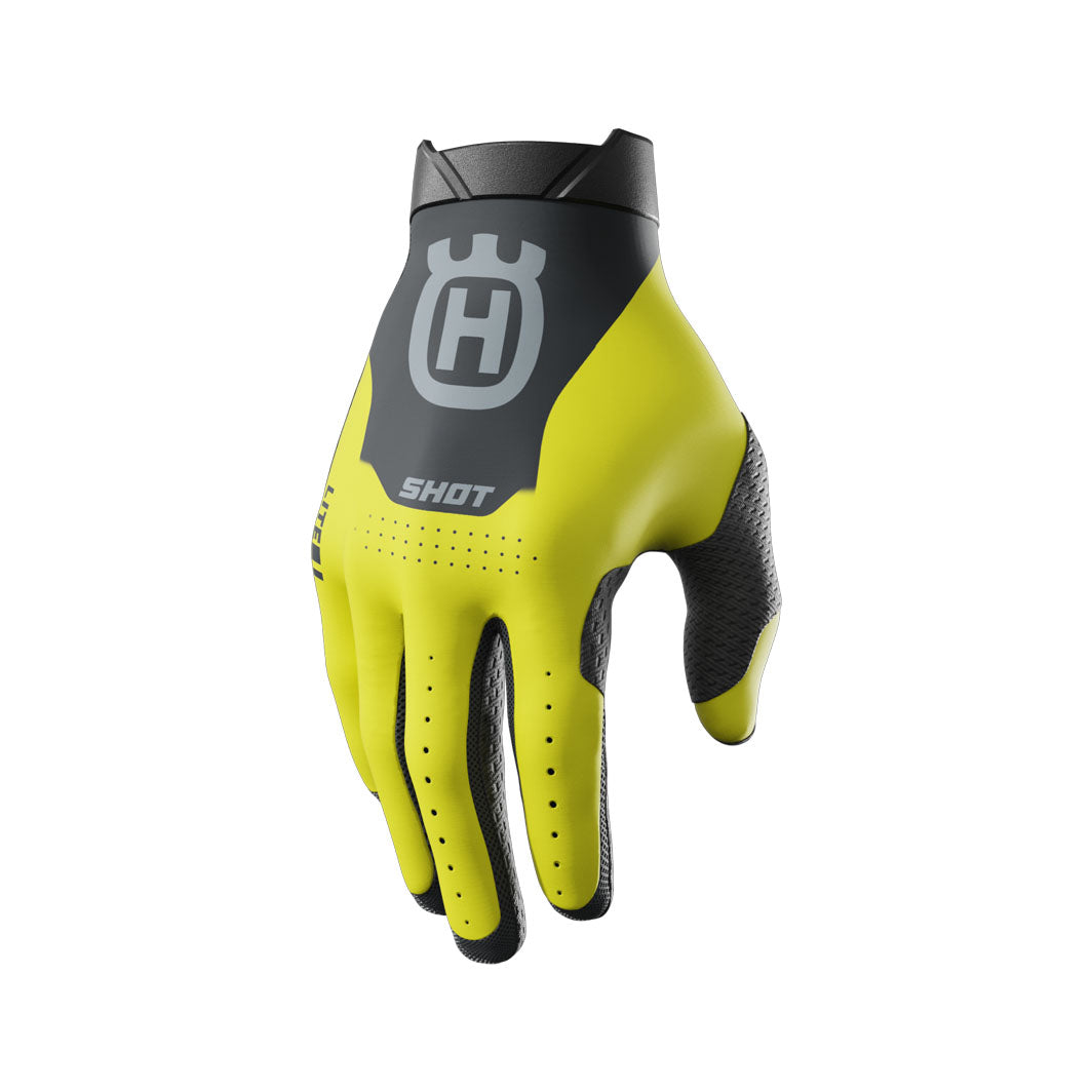SHOT LITE HUSQVARNA SCHWARZ HANDSCHUHE – Team Mx AG57