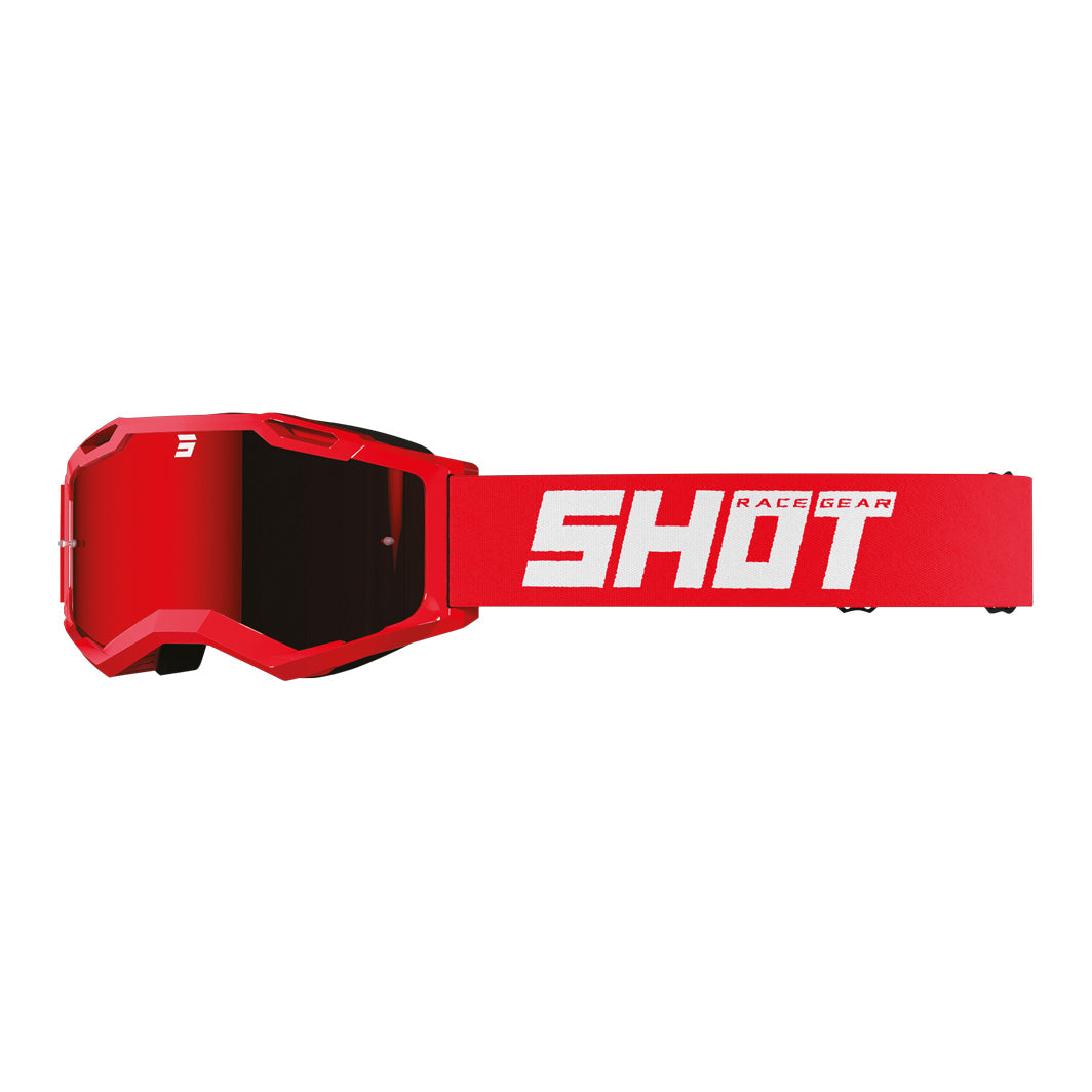 SHOT ASSAULT 2.0 SOLID IRIDIUM RED GOGGLES – Team Mx AG57