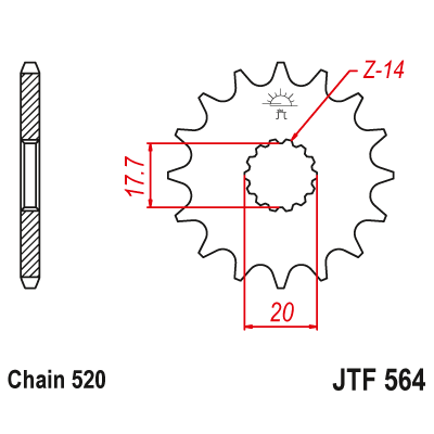front-sprocket-jt-sprockets-yamaha-yz-125-1987-2004-jtf564-dim