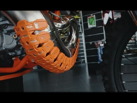 POLISPORT ARMADILLO 2-STROKE EXHAUST PIPE GUARD