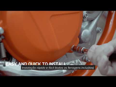 PROTEÇÃO TAMPA EMBRAIAGEM POLISPORT GASGAS EC/XC 250/300 2017-2020