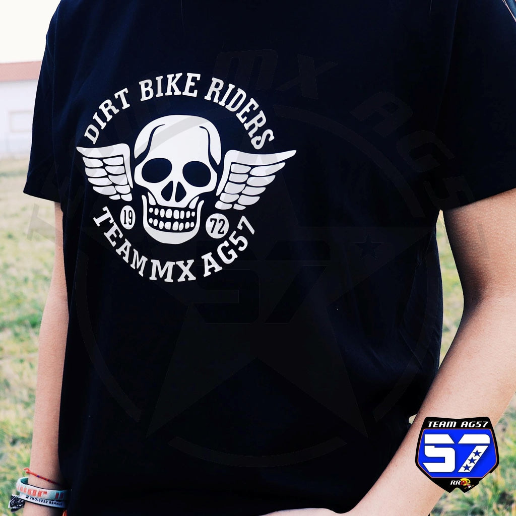 T-Shirt Team Mx Ag57 - Skull T-Shirts