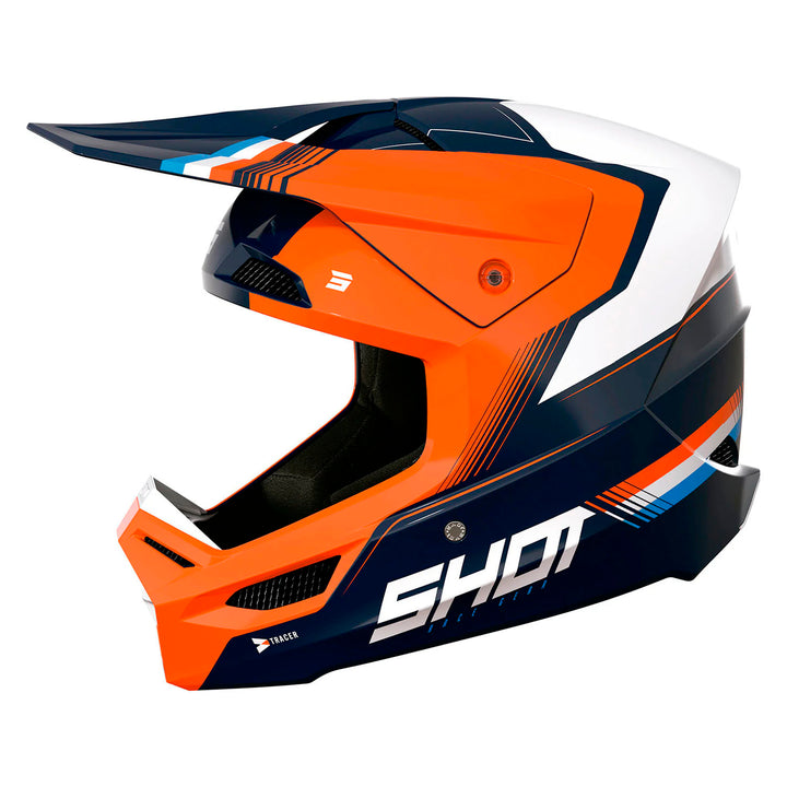 SHOT RACE TRACER HELMET GLOSS NEON ORANGE