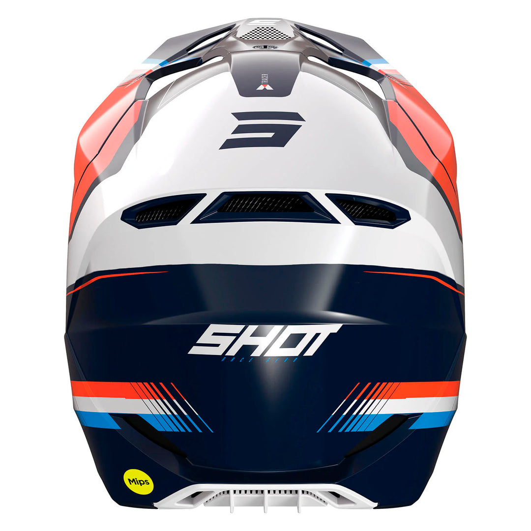 SHOT RACE TRACER HELMET GLOSS NEON ORANGE