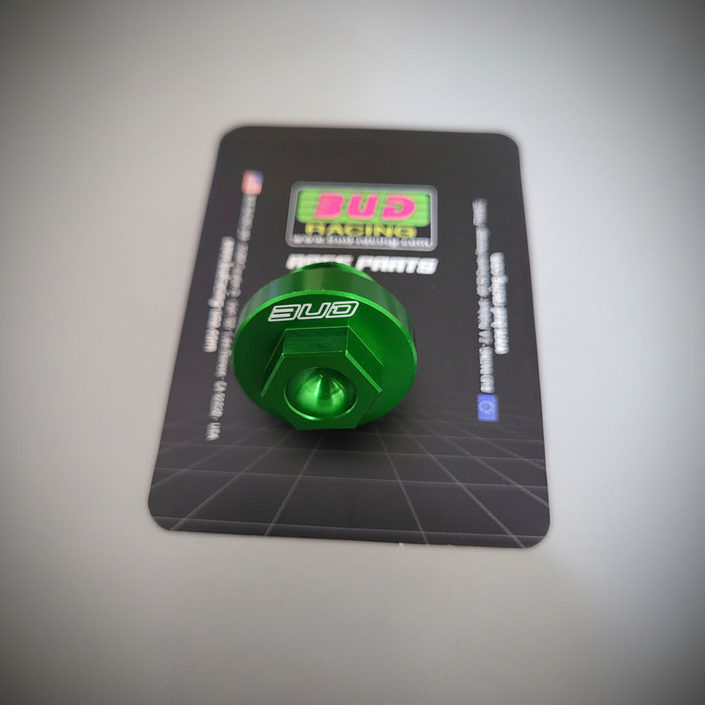TAPÓN MOTOR Y CAJA BUD RACING ALUMINIO CNC ANODIZADO KAWASAKI KX / KX-F