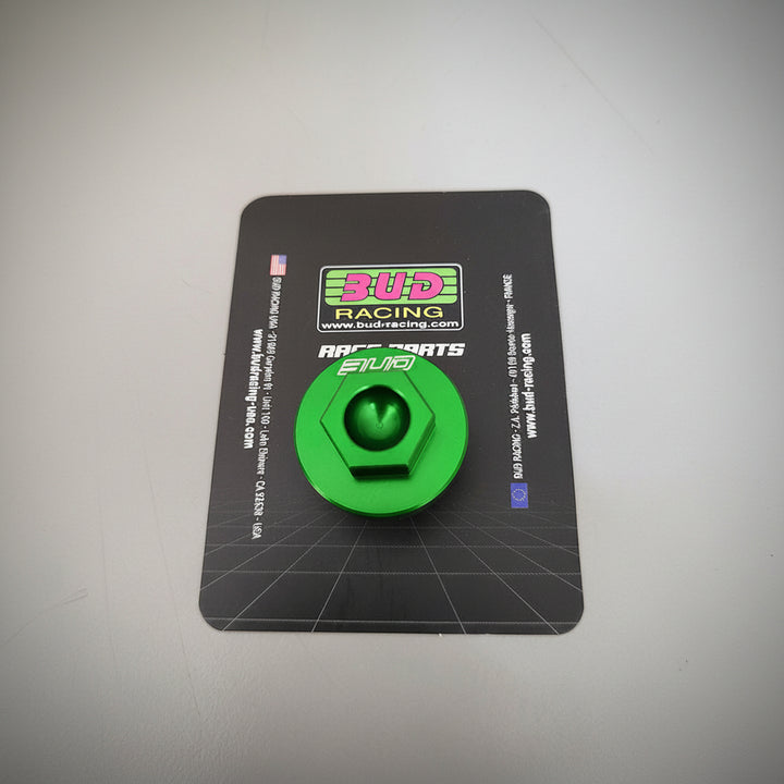 TAPÓN MOTOR Y CAJA BUD RACING ALUMINIO CNC ANODIZADO KAWASAKI KX / KX-F