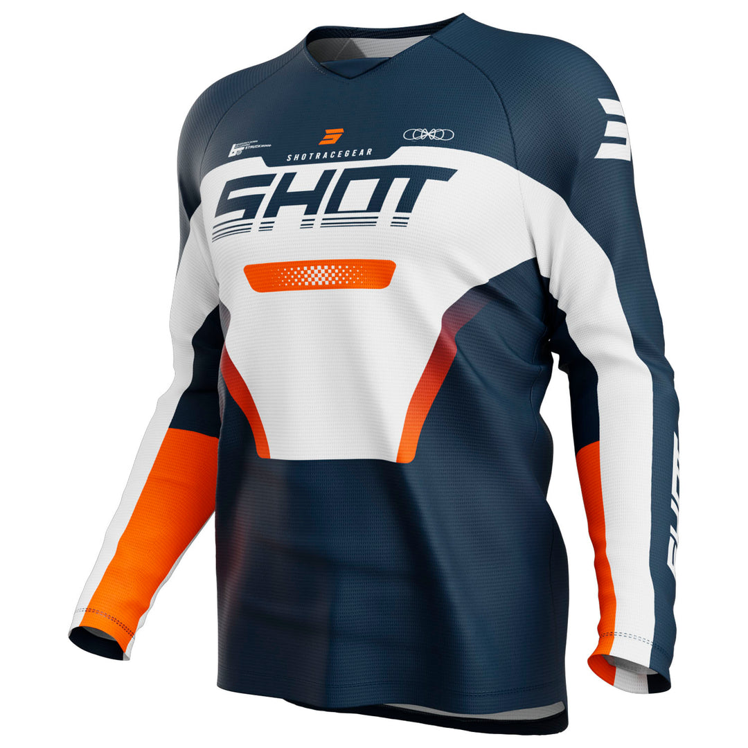 camisola-crianca-shot-kid-struck-blue-orange-front
