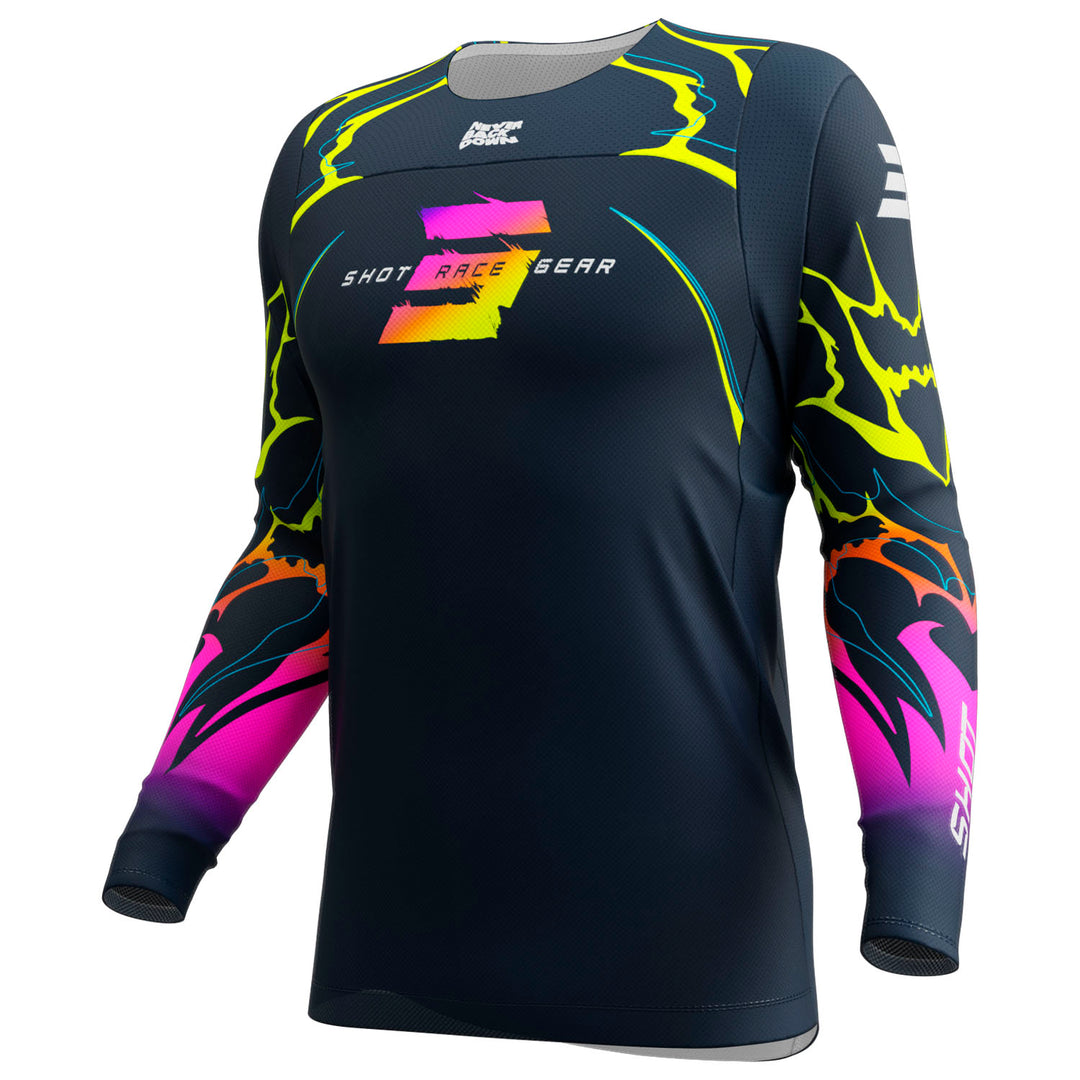 SHOT CONTACT RAC BLUE JERSEY