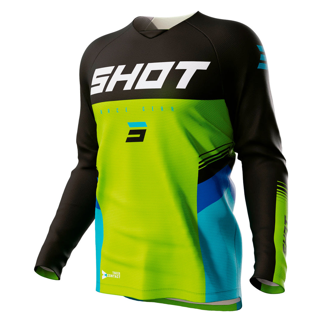 camisola-shot-crianca-raw-tracer-verde