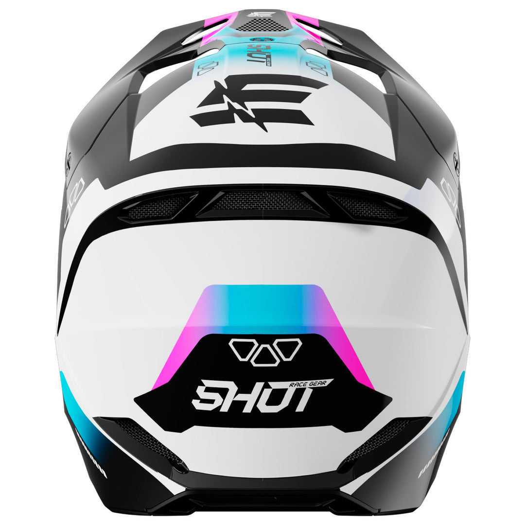 capacete-crianca-shot-furious-kid-rocket-pink-glossy-top