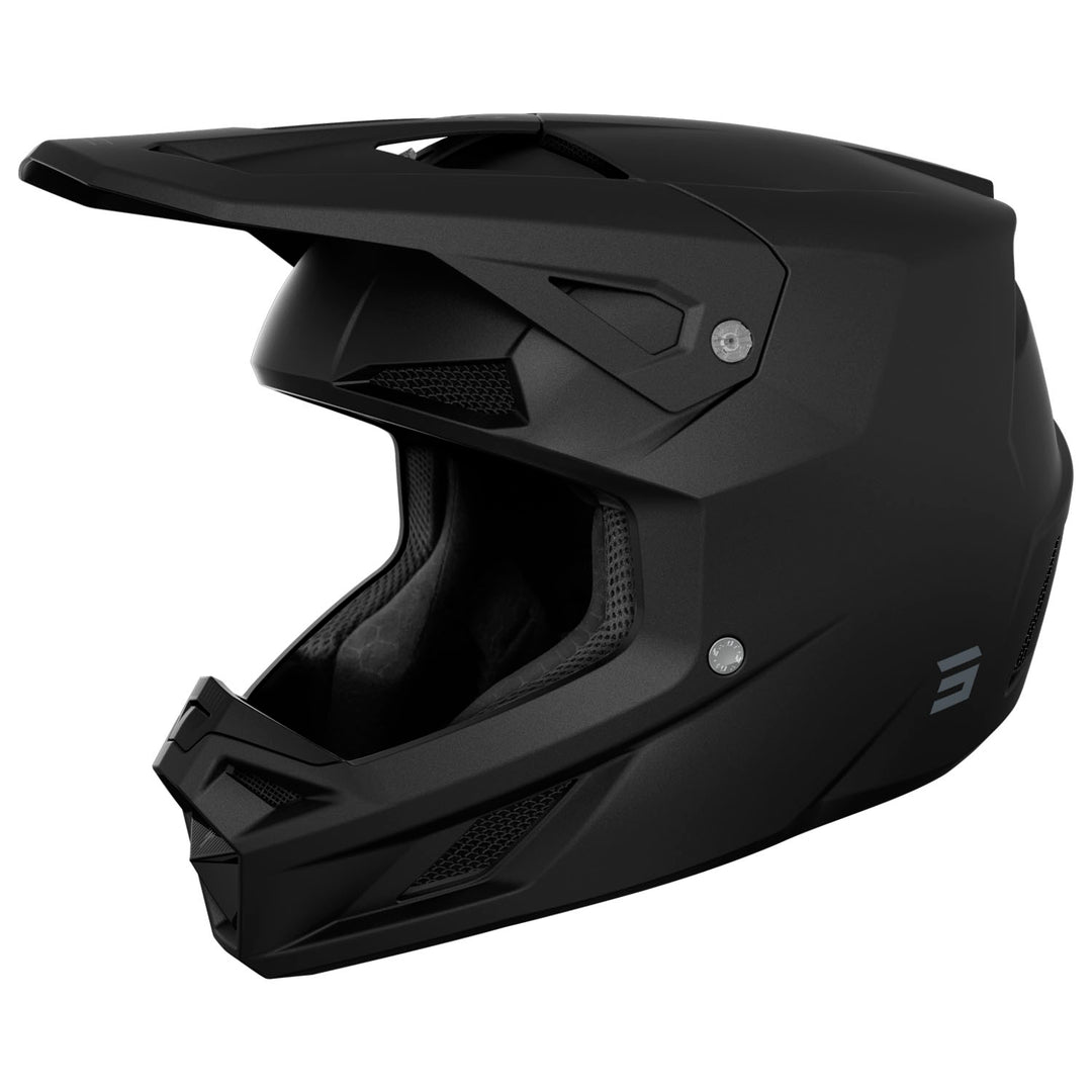 capacete-crianca-shot-speed-kid-solid-black-matt-left