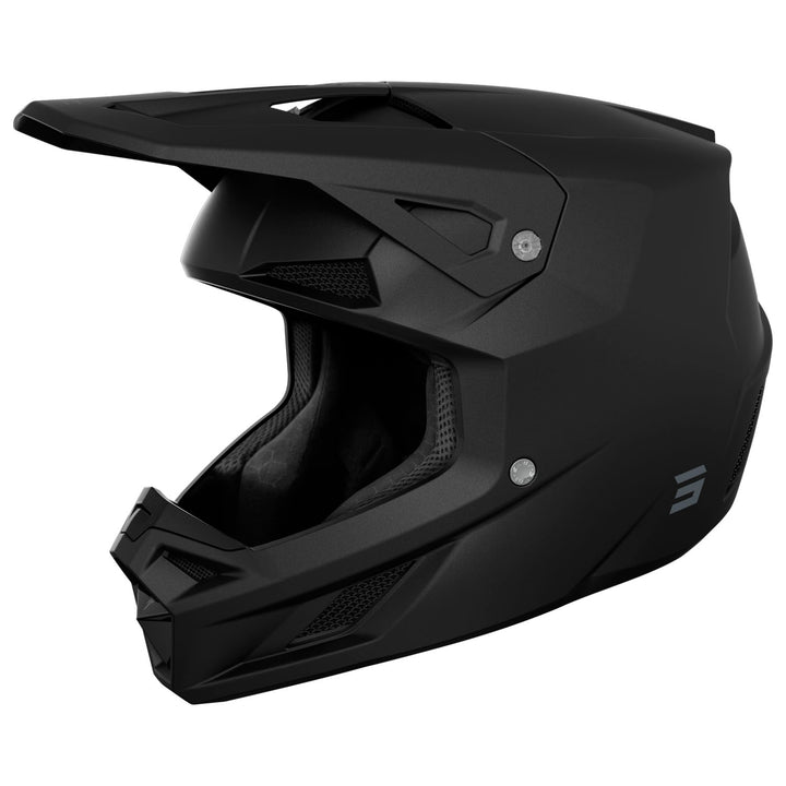 capacete-crianca-shot-speed-kid-solid-black-matt-left