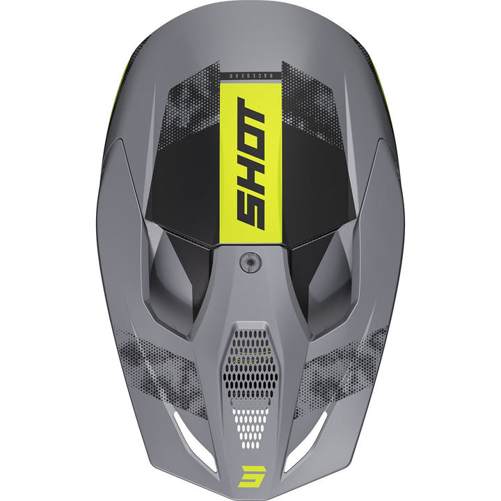 capacete-shot-furious-patrol-cinza-amarelo-neon-mate-top