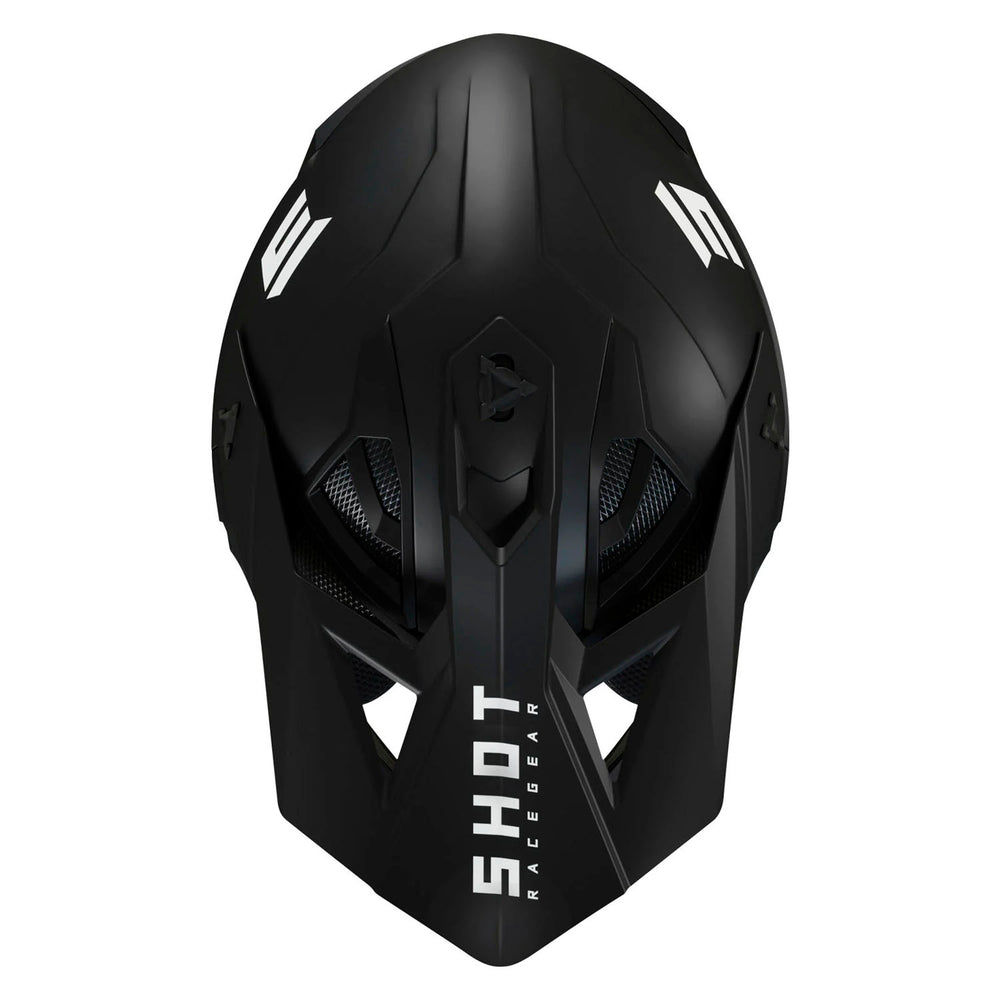 capacete-shot-lite-solid-2-0-preto-mate-top