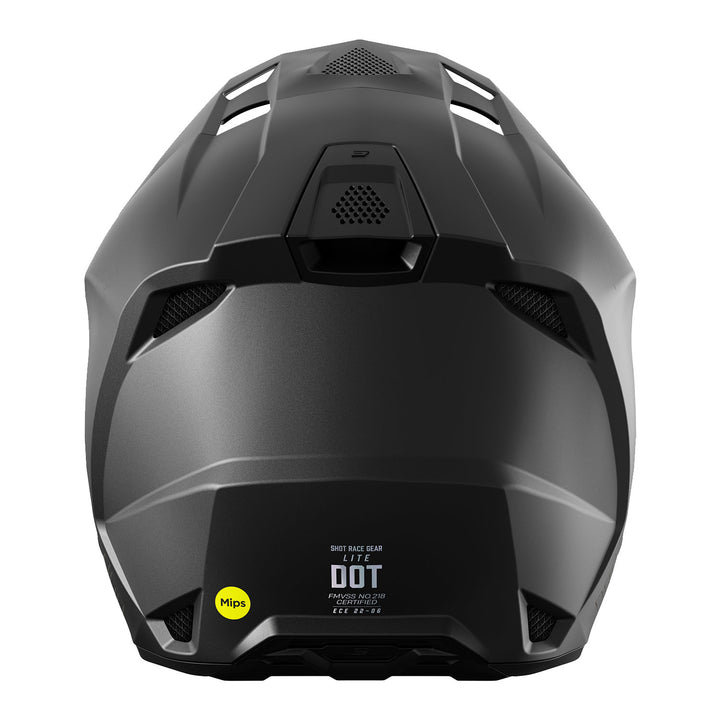 capacete-shot-lite-solid-black-matt-back