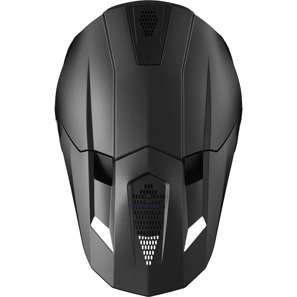 capacete-shot-lite-solid-black-matt-top