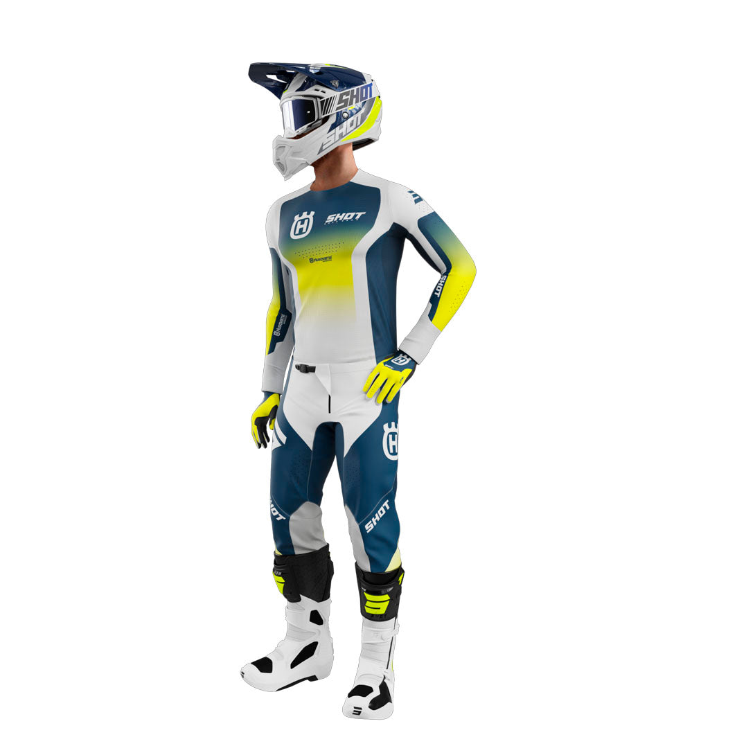 SHOT AEROLITE HUSQVARNA BLUE GEAR – Team Mx AG57