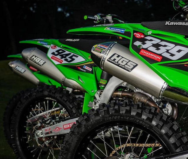 HGS SILENCER KTM SX / HUSQVARNA TC / GASGAS MC 250 2023-2025