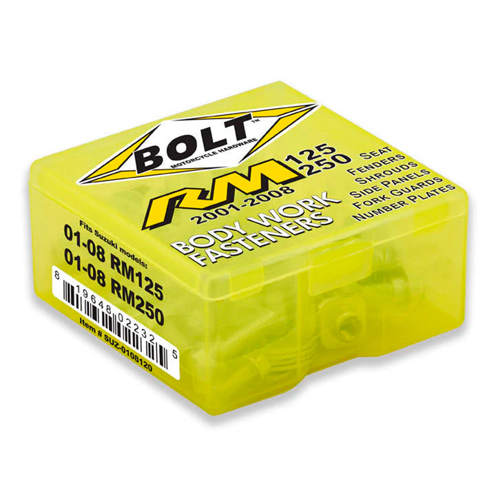 BOLT PLASTIC SCREW KIT SUZUKI RM 125/250 2001-2008