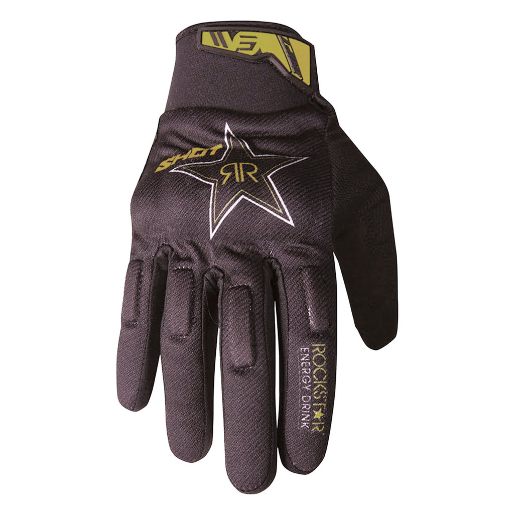 SHOT DRIFT SPIDER ROCKSTAR GELB SCHWARZ GRAU HANDSCHUHE – Team Mx AG57