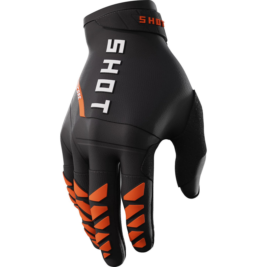 SHOT CORE ORANGE HANDSCHUHE
