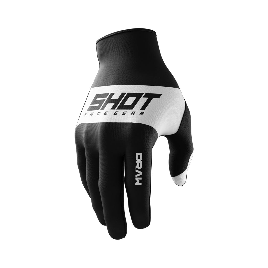 SHOT DRAW SKY SCHWARZE HANDSCHUHE