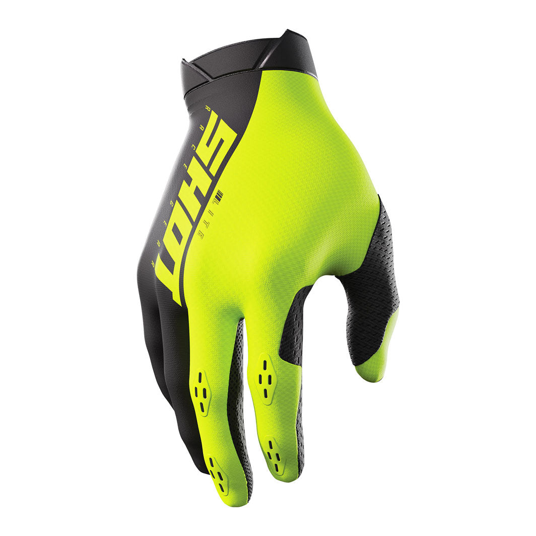 SHOT LITE HANDSCHUHE NEONGELB – Team Mx AG57