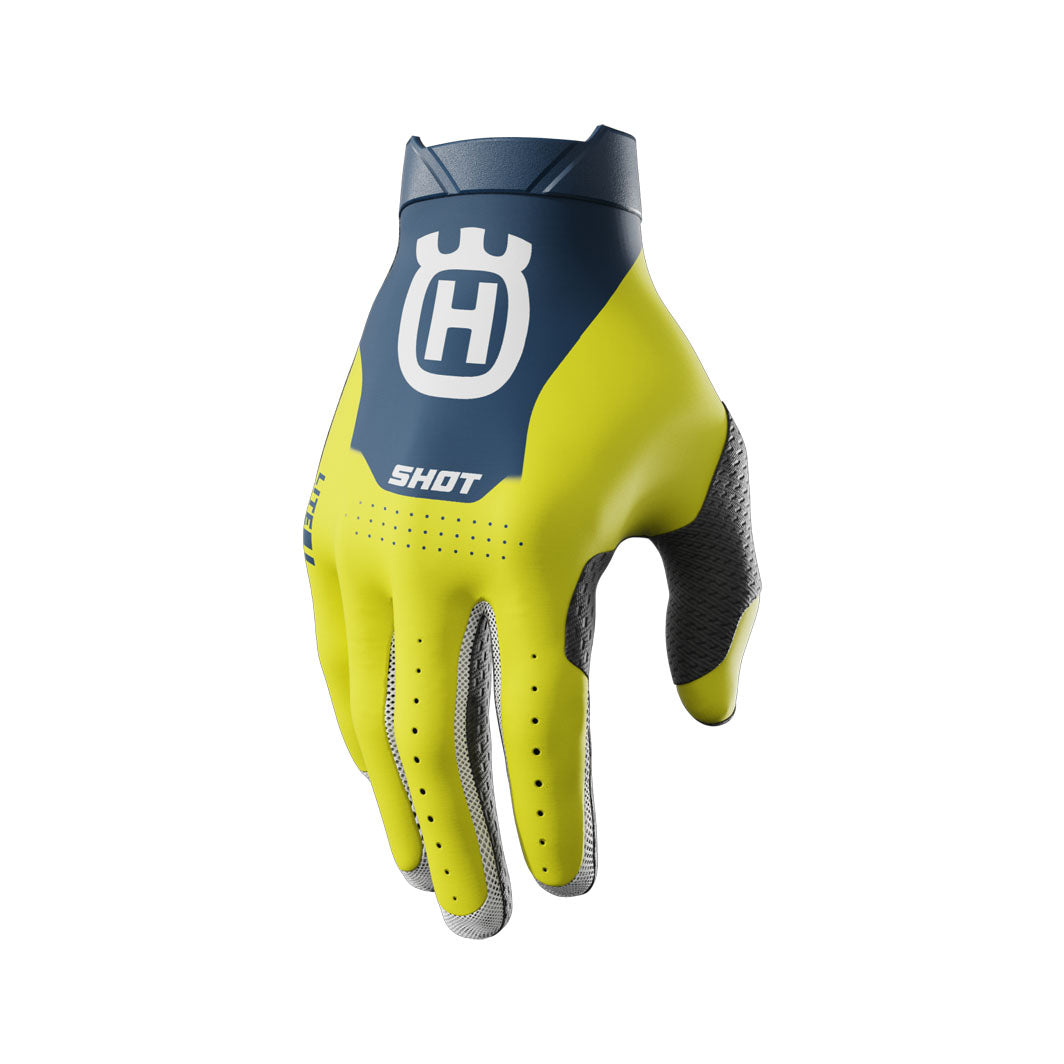 SHOT LITE HUSQVARNA BLAU HANDSCHUHE FÜR MOTOCROSS UND ENDURO – Team Mx AG57