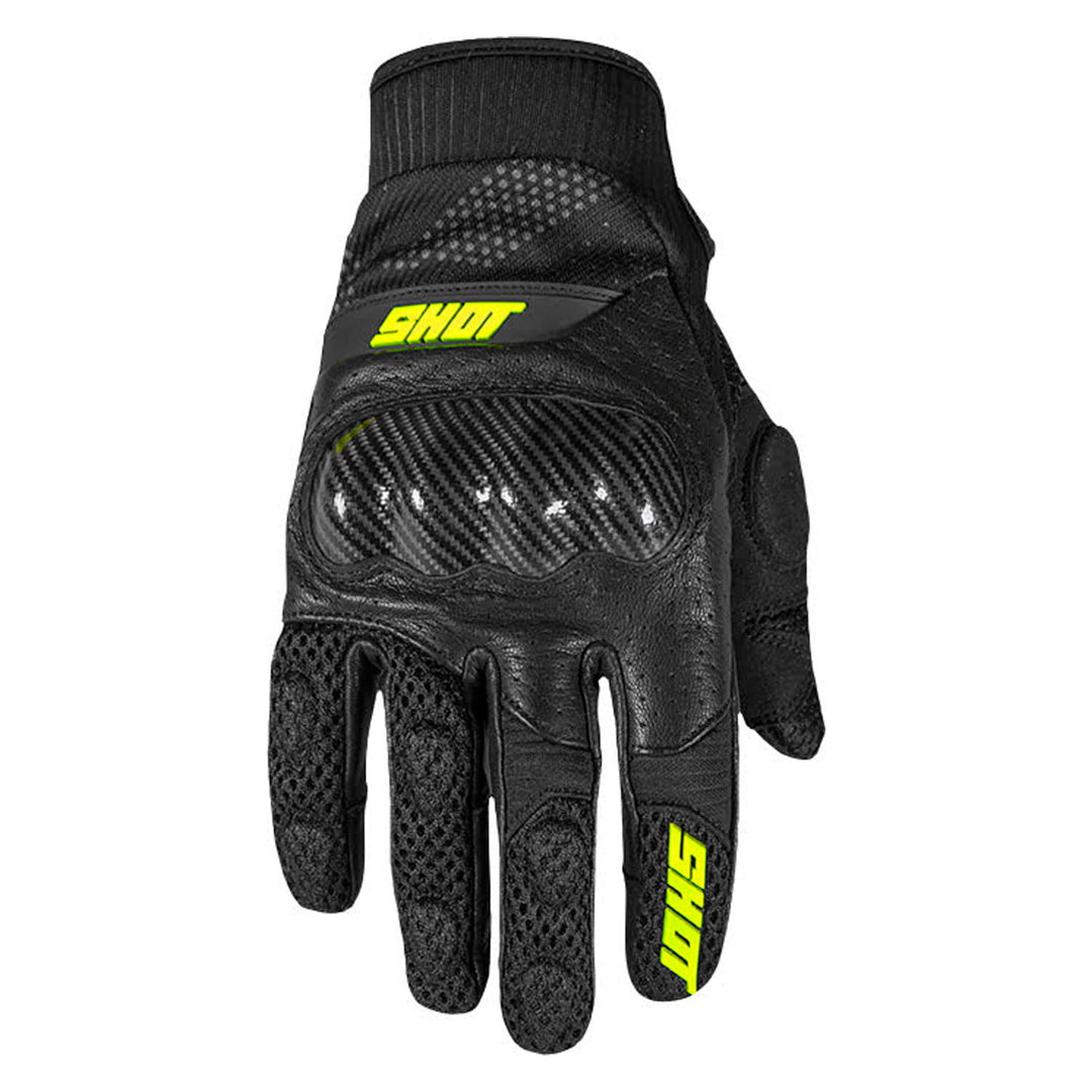 luvas-shot-stunter-ce-amarela-neon-front