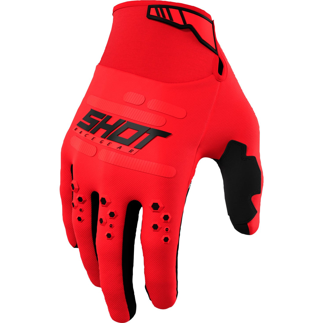 SHOT VISION ROTE HANDSCHUHE – Team Mx AG57