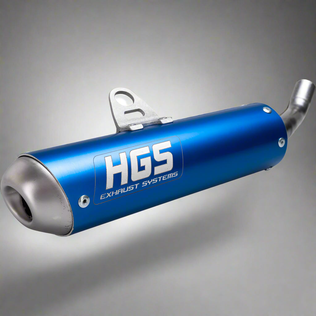 HGS SILENCER ALUMINIUM BLUE YAMAHA YZ 125 2002-2027 – Team Mx AG57